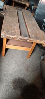 Robuuste vintage werkbank, Doe-het-zelf en Verbouw, Werkbanken, Ophalen of Verzenden, Gebruikt