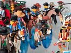 PlayMobil 15 cowboys en 9 paarden, Kinderen en Baby's, Speelgoed | Playmobil, Ophalen of Verzenden