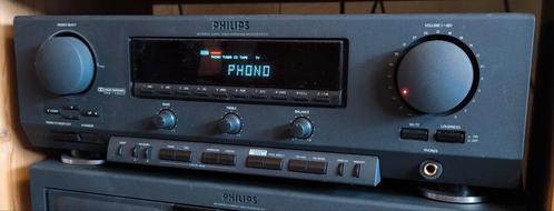 Goed werkende Philips 900 serie receiver versterker FR 931, Audio, Tv en Foto, Versterkers en Receivers, Gebruikt, Stereo, Overige merken