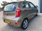 Kia Picanto 1.0 CVVT ISG/Goed-onderhouden/Start-stop/AUX/CV/, Auto's, Voorwielaandrijving, Euro 5, Gebruikt, Bruin