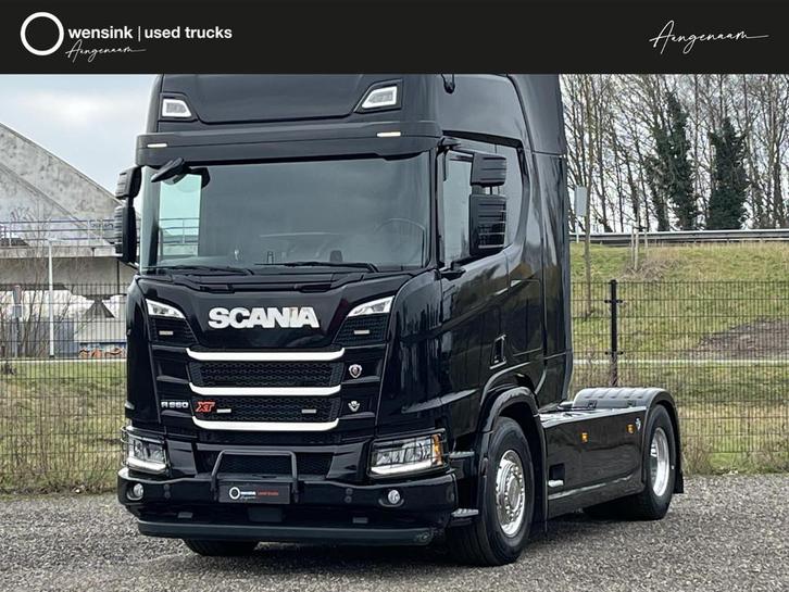 Scania R660 V8 | Full Air | Retarder | XT, Auto's, Vrachtwagens, Bedrijf, Te koop, LED verlichting, Scania, Diesel, Automaat, Zwart