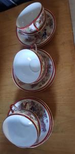 6 kopjes met schoteltjes antiek, Ophalen of Verzenden