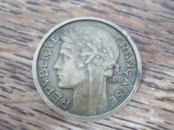 Frankrijk 1 Franc 1932 #443, Postzegels en Munten, Munten | Europa | Niet-Euromunten, Losse munt, Frankrijk, Verzenden