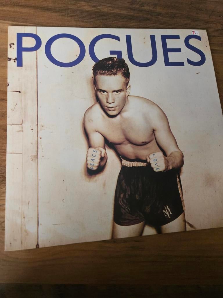 The Pogues - Peace and Love LP, Ophalen of Verzenden, Zo goed als nieuw