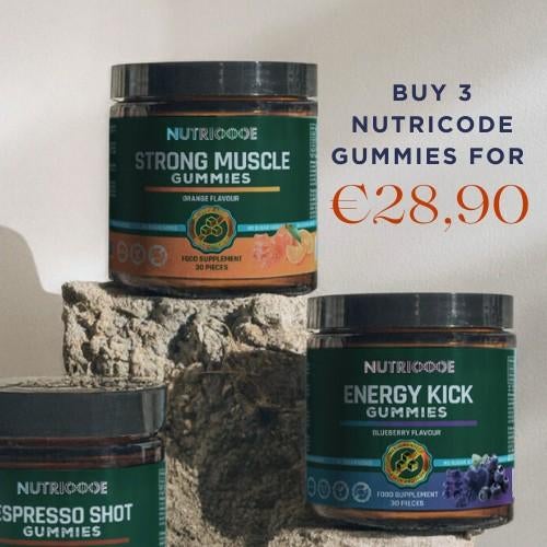 Nutricode Alpha Male Enhancement Gummies - 120g, Ophalen of Verzenden, Nieuw, Overige typen