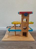Houten garage, Kinderen en Baby's, Speelgoed | Houten speelgoed, Ophalen, Gebruikt, Overige typen