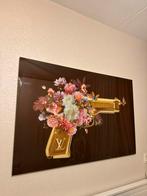 Plexiglas schilderij, Ophalen