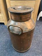 Koperen melkbus, Ophalen, Koper