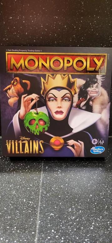 Disney Monopoly Villains nieuw beschikbaar voor biedingen