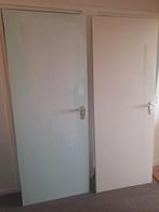 Stompe Houten Binnendeuren, Doe-het-zelf en Verbouw, Deuren en Horren, Ophalen, Gebruikt, 80 tot 100 cm, Binnendeur