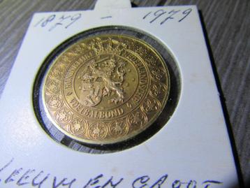 1 Leeuwengroot KNVB 1879 - 1979 Voetbal Nederland beschikbaar voor biedingen