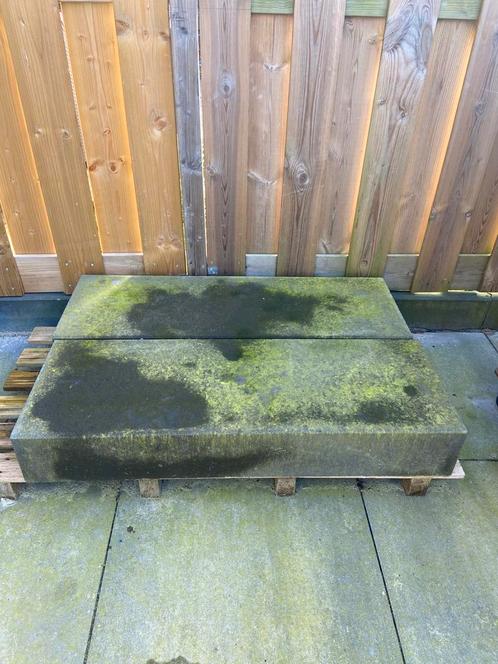 Beton tuin tegels opstap 2 stuks GRATIS OPAHALEN!!, Tuin en Terras, Overige Tuin en Terras, Nieuw, Ophalen of Verzenden