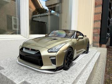 1:18 Nissan GT-R R35 Track Edition Nismo Jade Motorhelix beschikbaar voor biedingen