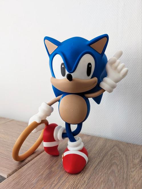Op Maat Gemaakte Sonic Figuur - Collector’s Edition, Verzamelen, Overige Verzamelen, Nieuw, Ophalen