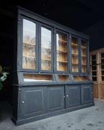 Prachtige antieke winkelvitrine | Zwarte Grutterskast #2642, Ophalen of Verzenden