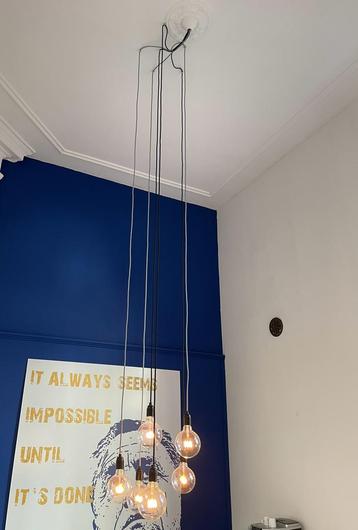 Mooie Hanglamp met 6 bollen