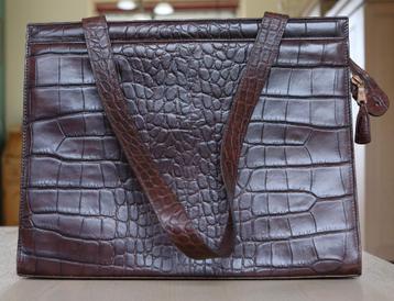 Mulberry leren damestas donkerbruin beschikbaar voor biedingen