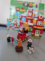 LEGO Duplo 10903 Brandweerkazerne - Complete Set, Ophalen of Verzenden, Zo goed als nieuw, Complete set, Duplo