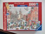 Ravensburger Fleroux Cities of the world Amsterdam 1000 stk, Ophalen of Verzenden, 500 t/m 1500 stukjes, Gebruikt, Legpuzzel