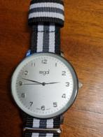 horloge regal met zwart witte band, Ophalen of Verzenden, 'T Olde Gre-j, Info@toldegrej.nl, Endepoelstraat 20f Didam