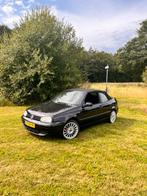Volkswagen Golf 1.8 Cabriolet 66KW 1999 Zwart, Auto's, Volkswagen, Stof, Zwart, 4 cilinders, Cabriolet