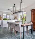 Moderne eettafel, Huis en Inrichting, Ophalen, Rustiek modern, 50 tot 100 cm, Zo goed als nieuw