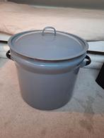 Blauwe ketel, ton, speelgoedbak, Ophalen, Gebruikt