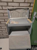 Kleine Pedicure Koffer - Handig en Compact, Ophalen of Verzenden, Gebruikt, Grijs, Hardcase