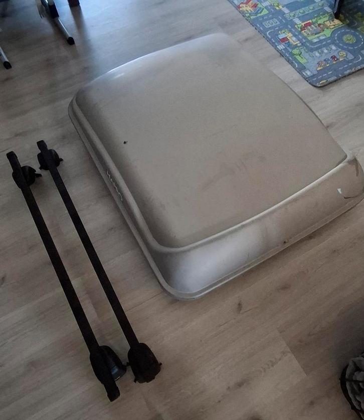 Dakdragers + Dakkoffer Opel Corsa D, Auto diversen, Dakkoffers, Gebruikt, Ophalen