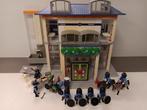 Playmobil Politie Bureau #07 Agenten Swat Paarden Motor 3995, Kinderen en Baby's, Speelgoed | Playmobil, Verzenden, Gebruikt, Complete set