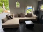 Minotti hoekbank, luxe designklassieker met royale zit, Ophalen, Gebruikt, 125 cm of meer, 125 cm of meer