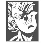 Dragonball Z Majin Vegeta Wall Art, Ophalen of Verzenden, Nieuw