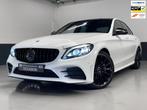 Mercedes-Benz C-klasse 180 Business Solution AMG Line Carpla, Euro 6, Leder en Stof, Wit, Bedrijf