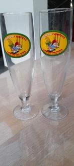 2 chouffe houblon glazen van 20 cl, Verzamelen, Biermerken, Ophalen of Verzenden, Nieuw, Glas of Glazen, Overige merken