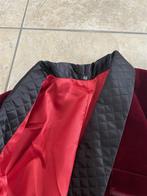 Smoking jacket - Fluwelen Gewatteerde lange jasvoor heren Di, Carnaval, Ophalen of Verzenden, Zo goed als nieuw, Nvt