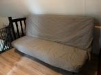 Ikea Nyhamn 3-zits slaapbank - Grijs/Beige, Ophalen, Gebruikt, Grijs, Tweepersoons