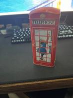 Leuk vintage blik telefooncel, Antiek en Kunst, Curiosa en Brocante, Ophalen of Verzenden