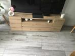 Tv meubel, Ophalen, Minder dan 50 cm, Teakhout, Zo goed als nieuw