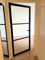 Arne&Bodil NDB901 zwarte binnendeur opdek / 93x211,5, Doe-het-zelf en Verbouw, Deuren en Horren, Ophalen, 80 tot 100 cm, Binnendeur