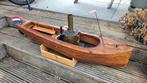 Sloep Erna met stoommachine 102x24 cm, Hobby en Vrije tijd, Modelbouw | Boten en Schepen, Ophalen, Gebruikt, Overige merken