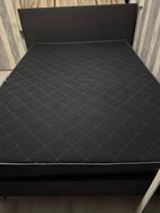 Boxspring 140x200 met lattenbodem en matras - Schoon!, Huis en Inrichting, Slaapkamer | Bedden, Ophalen, Gebruikt, 140 cm, Twijfelaar