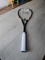 Dunlop blackstorm squashracket, Sport en Fitness, Squash, Dunlop, Ophalen of Verzenden, Zo goed als nieuw, Nvt