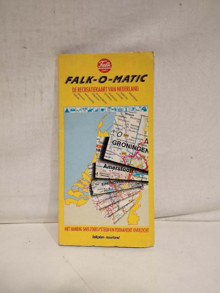 De recreatiekaart van Nederland., Boeken, Reisgidsen, Zo goed als nieuw, Fiets- of Wandelgids, Benelux, Overige merken, Ophalen of Verzenden