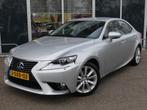 Lexus IS 300H 2.5 Hybrid CVT 2014 Grijs, Auto's, Lexus, Automaat, Achterwielaandrijving, 181 pk, Leder en Stof
