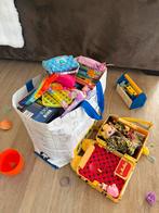 Een tas vol speelgoed en puzzels, Ophalen, Gebruikt