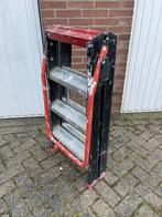 Professionele A trap 2 x 4 Altrex Taurus TDO4, Ophalen, Gebruikt, Trap, Opvouwbaar of Inschuifbaar