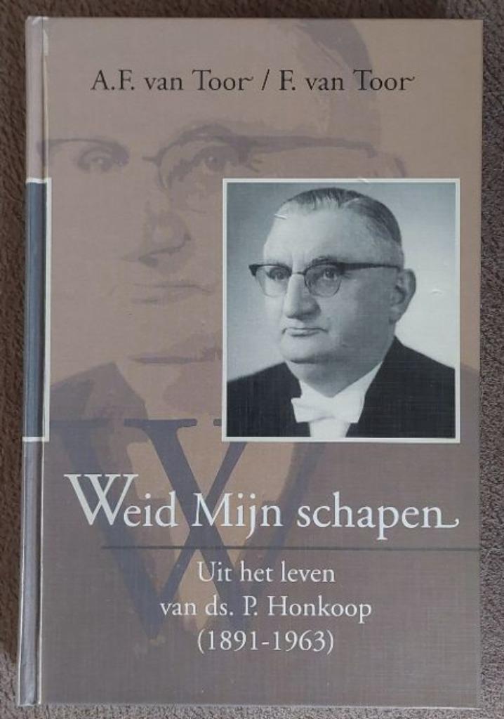 "Weid Mijn schapen" Uit het leven van ds. P. Honkoop, Boeken, Godsdienst en Theologie, Zo goed als nieuw, Ophalen of Verzenden