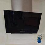 Zwarte Afzuigkap - 60cm Breed, Ophalen, Gebruikt, Wandschouwkap, Recirculatie