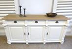 Prachtig wit landelijk dressoir, Ophalen, Gebruikt, 150 tot 200 cm, Onbekend
