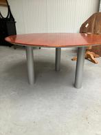 Grote ronde tafel , diameter 150 cm, Huis en Inrichting, Tafels | Sidetables, Ophalen of Verzenden, Gebruikt, Rond, Metaal